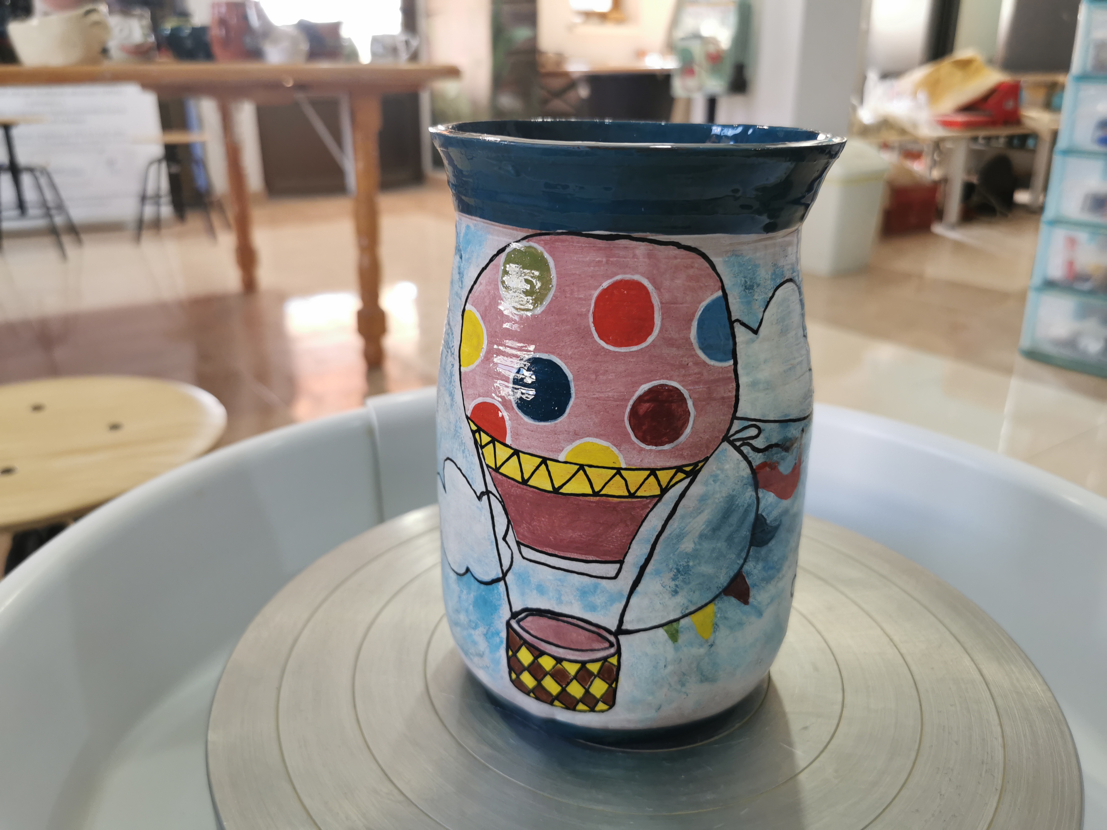 Radovi članova Otvorenog keramičkog ateljea / ožujak 2021