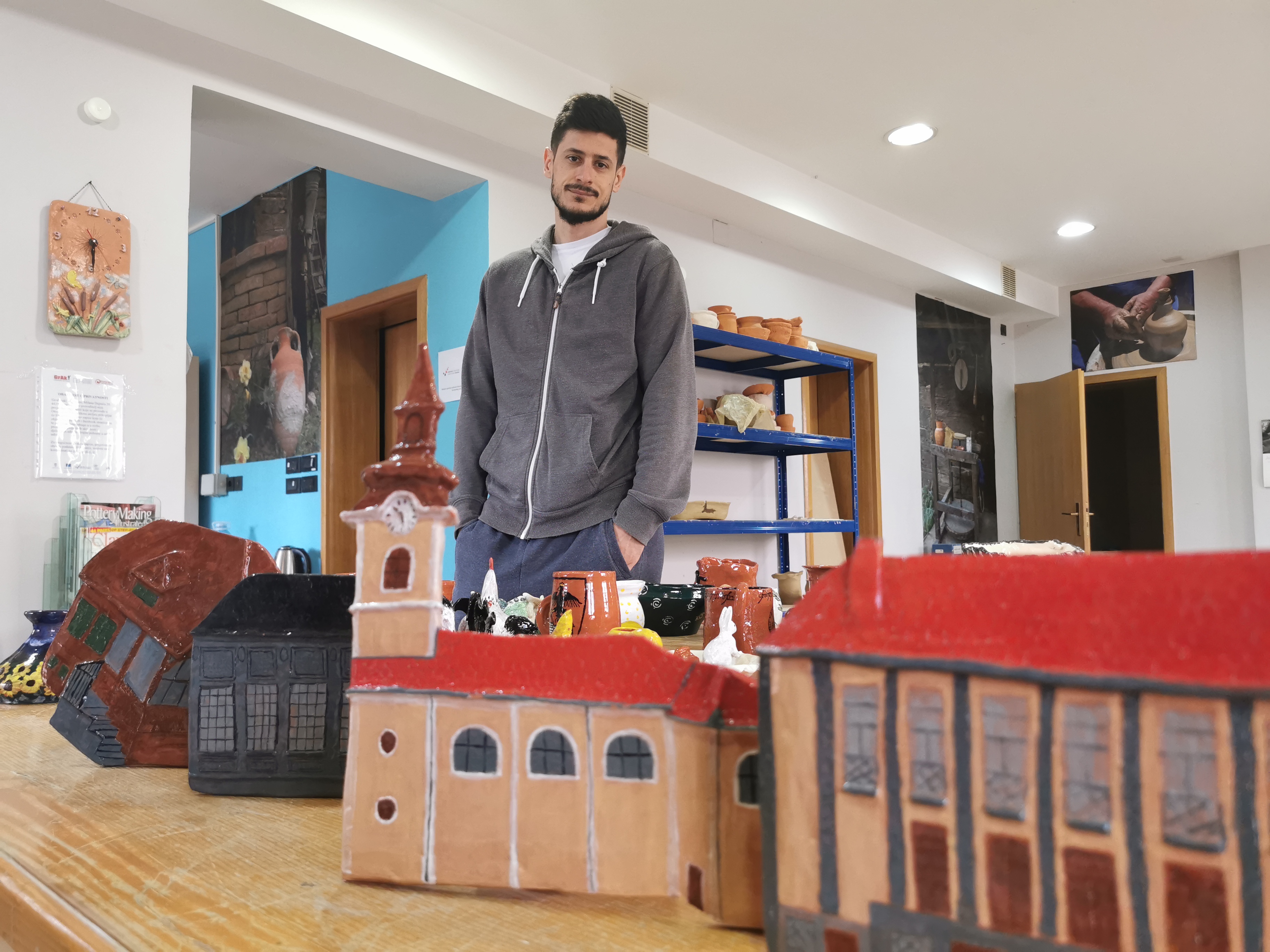 Radovi članova Otvorenog keramičkog ateljea / ožujak 2021